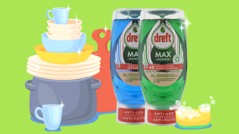 Is Dreft afwasmiddel milieuvriendelijk? 